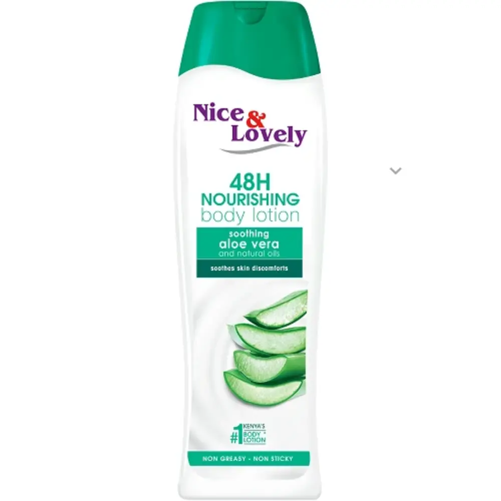 Nice & Lovely Lotion Aloe Vera With Natural Oils 600ml